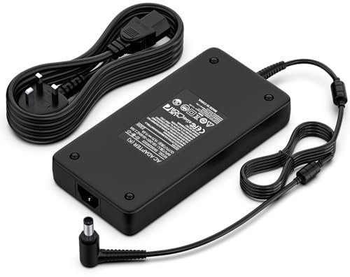 230W Laptop Charger Replacement for MSI GE63 GE63VR GE65 GE75 GE73 GP63 GP65 GP73 GP75 GL63 GL73 GL65 GL75 WT72 GT72 Gaming Laptop Power Supply Charger 7.4 x 5.0mm