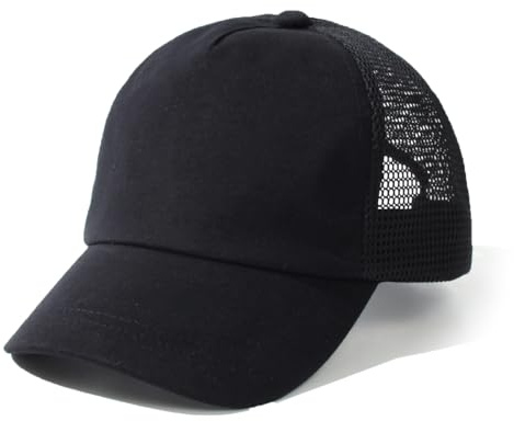YAMEE Baseballkappe Kinder Mesh UV-Schutz,Baseball Cap Sommer Jungen Mädchen,Baby Sonnenmütze Faltbar Atmungsaktiv,Sonnenhut Kinderhut 0-5 Jahre