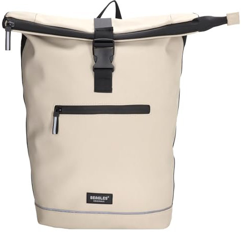 Beagles Originals, Wasserdichter Rucksack mit Laptopfach 15,6 Zoll, Verstellbare gepolsterte Schultergurte, Schnappverschluss