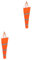 Mipcase 2 Pièces Manche à Drapeau Manche à Vent Drapeau De Direction du Vent Pendentif Manche à Vent Manches à De Direction du Vent Détecteur De Vent Girouette Tissu Oxford