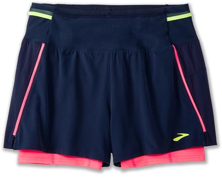 Brooks Damen Shorts High Point 3 2-in-1 Short 2.0