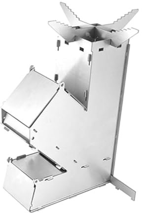 SEWOART Camping Holzofen Faltbar Aus Edelstahl Für Outdoor Grillen Und Heizung Im Zelt Kompakt Und Vielseitig