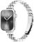 wipalor Metal Band Compatible with Apple Watch Straps Women 42mm 41mm 40mm 38mm, Elegant Strap for Apple Watch Straps, Stainless Steel Band for iWatch Strap Series 10 SE 9 8 7 6 5 4 3, Silver
