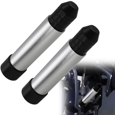CWaveRow 2 supporti per motore fuoribordo per barche di poppa fuoribordo, compatibile con sistemi Yamaha fuoribordo a 3 rammi, supporto per rimorchi fuoribordo in gomma di alluminio