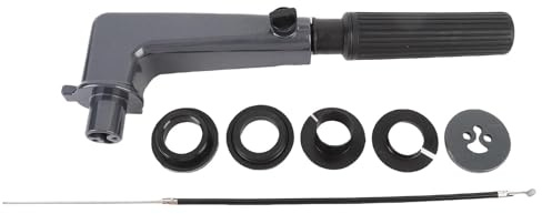 Cryfokt Marine Boat Tiller Handle Extension, 6E0 42111 02 4D Steering Handle Assy, Aluminum Alloy Tiller Arm for Outboard Motor 2 Stroke 4horsepower 5horsepower 4MLHU2 5MSHW 5MLHV