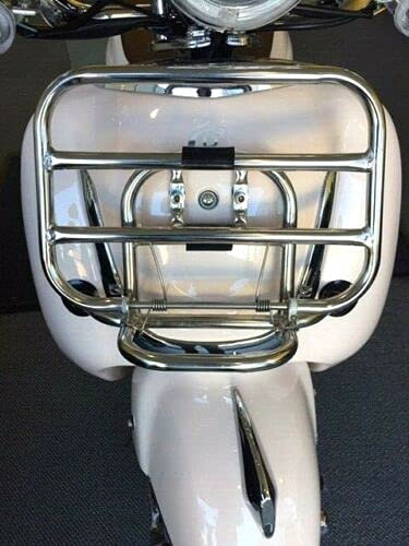 Klappgepäckträger Gepäckträger vorne Chrom Retrorroller Roller Scooter NOVA ZNEN Alpha Motor Casabike Easy Cruiser