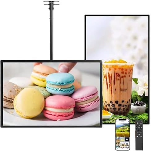HpJfdsU 32in/43in/50in/55in Ultra-Slim LED Display - Intelligent Split Screen, Commercial Digital Advertising Board, 1920 X 108p, 1gb+8gb, Support Wifi/HDMI/USB/Rj45 55in