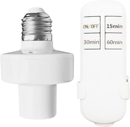 Lichtsteckdose Mit Fernbedienung Wandmontierter Controller Mit Timer