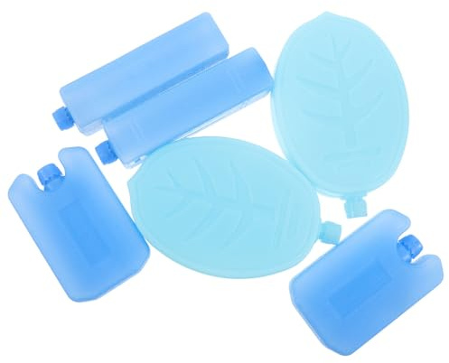 Didiseaon 6pièces Sacs Isothermes avec Ventilateur Pains de Glace Réutilisables pour Conservation de Glace à Extérieur Sacs Isothermes pour Transport Aliments pour Expédition Réutilisables