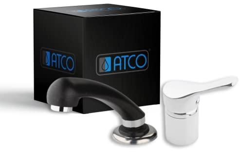 ATCO Friseur Friseurarmatur ECO HD Waschtischarmatur Wasserhahn Waschbecken Armatur Rückwärtswaschbecken Chrom