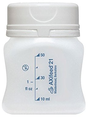 AXifeed EBM Botellas de almacenamiento de leche materna, 50 ml (paquete de 10)