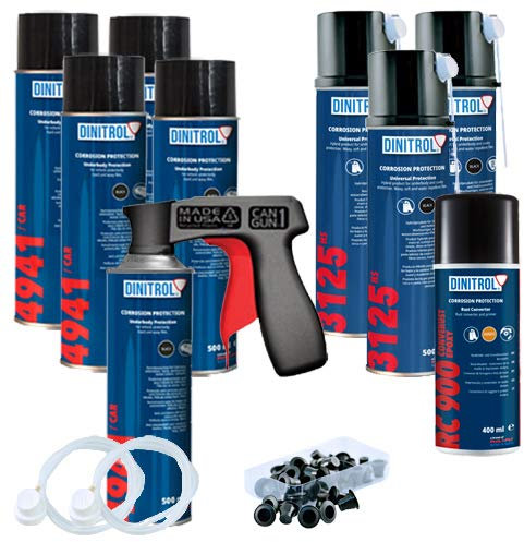 REJEL DINITROL HIGH SOLIDS RUSTPROOFING AEROSOLS KIT - SMALL