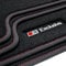 tuning-art A46 Fußmatten Exclusive-Line passend für Audi Q7 4L 2006-2015, Naht:Rot