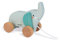 Janod - Elefant zum Ziehen aus Holz - Spielzeug zum Ziehen - Baby- und Kleinkindspielzeug - Entwicklung von Motorik und Fantasie - Partnerschaft mit dem WWF - FSC-zertifiziert - Ab 1 Jahr, J08609