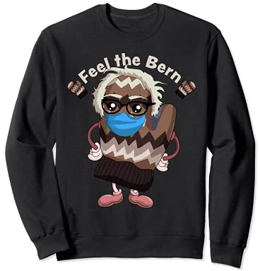 Bernie Sanders Fäustlinge – Strickhandschuhe – lustige Handschuhe Sweatshirt