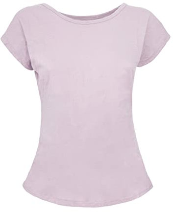 JOPHY & CO. T-Shirt Maglietta Donna Maniche Corte 100% Cotone (cod. 9051) (S, Rosa)