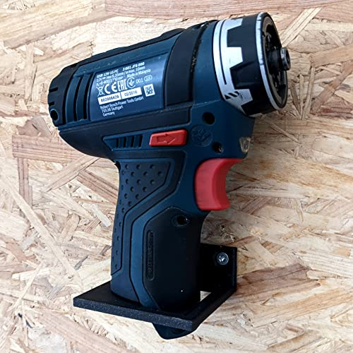 ULROAD 2 Stück Gerätehalter kompatibel mit Bosch 12V Akkuschrauber Bohrschrauber GSR GSB Halter Halterung Wandhalterung