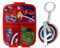 OM SUPPLIES Avengers Reusable Sandwich Lunch Box 3 Multi Compartment Kids Children School Includes Avengers Keychain (Avengers)