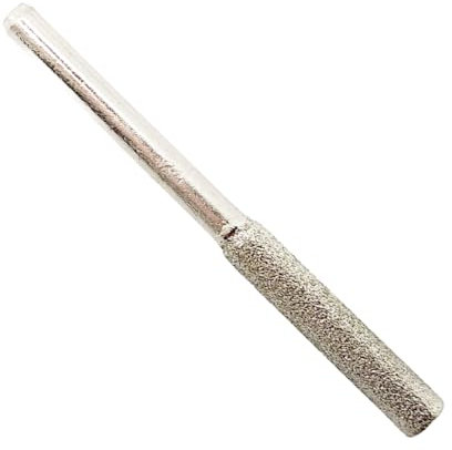 Lime diamant 4 mm 4,8 mm 5,5 mm pour chaîne 1/4'', 0,325', ''3/8'',.404'' Chaîne de tronçonneuse (Ø 4 mm)