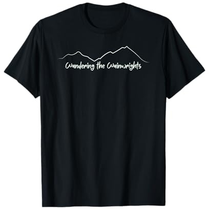 Wandering the Wainwrights, Lake District Fell walkers T-Shirt