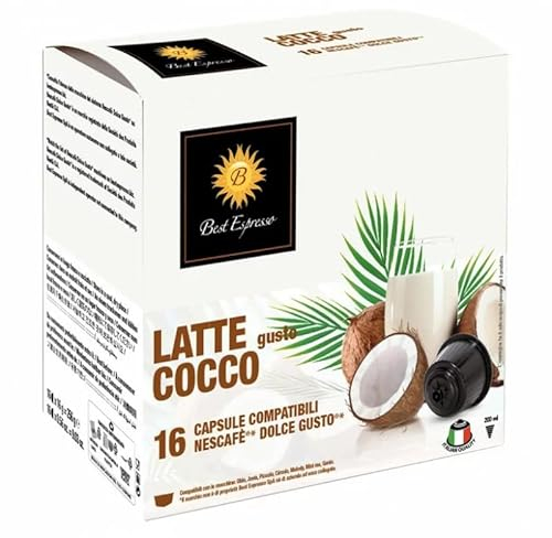 x48 Café Chocolat Coco Capsules Compatibles avec Dolce Gusto