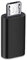Micro USB auf USB C Adapter, USB C Buchse auf Micro USB Stecker Adapter, Kompatibel mit Samsung Galaxy S7/S6/S5/S4/S3, Note 5/4/3, Android-Handys, Tablets und microUSB-Geräten (Schwarz)