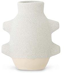 Birka Vase, Weiß, Keramik