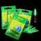 SEMINISMAR 20 Stück Knicklichter für Angeln, Glow Sticks Fishing, Leuchtstäbe für Nacht- oder Morgenangeln, 15 Meter Sichtweite, Grün
