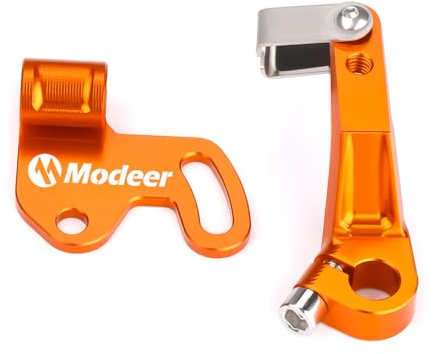 Modeer Motorrad Ein Finger Kupplungshebel Kit Kupplungsarm Für 790 Duke 790 Adventure/R -2020 890 Duke/R 890 Adventure/R H.usqvarna Norden 901-2023 Zubehör (Orange)