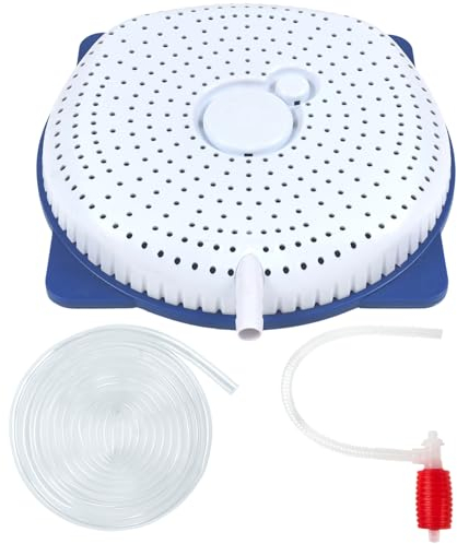 YEXEXINM Pool Cover Water Siphon Pump Kit, Automatic Removal for Above Ground Swimming Pools Cover Drain Pump with Hose & Pump for Above Ground Swimming Pools, Covers, & Hot Tubs Winterizing Kit