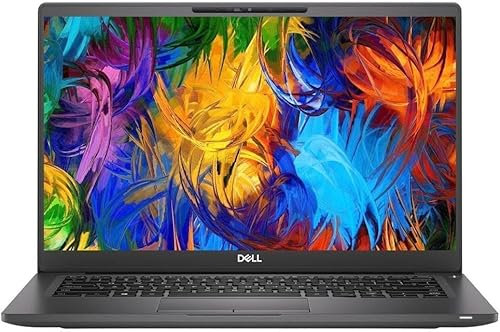 Dell Latitude 7400 Ordenador portátil, pantalla de 14 FHD, 8th Gen Intel Core i7-8665U Dual Core, 16GB DDR4 RAM, 256GB SSD, Type-C, HDMI, teclado americano, Windows 10 Pro (Reacondicionado)