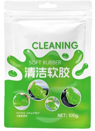 Car Cleaning Pack, Car Gel Cleaner, Car Putty Car Vent Cleaner Cleaning Gel, Car Interior Cleaner, Multifunctional Cleaning Putty for Printers, Mobile Phones, Remote Controls, Household Appliances