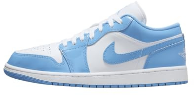 Air Jordan 1 Low SE Herren Schuhe (FZ2138-114, White/Legend Blue), Weiß/Blaue Legende, 44 EU