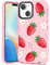 Kokaade Cute for iPhone 13 Mini Case - for Women Girls Kawaii Fashion Stylish Soft Silicone Strawberry Flower Design Protective for Girly Boys Teens TPU Bumper for iPhone 13 Mini Phone Case