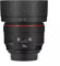 Autocollant anti-rayures pour objectif d'appareil photo Canon EF 50 mm F 1.2L USM 50 1.2 (circuit noir)
