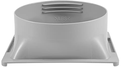Joskeijky Condizionatore d'aria interfaccia tubo di scarico, connettore di raccordo corpo condizionatore mobile portatile, quadrato 15 cm