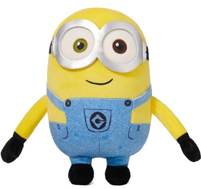 MINISO Minions Kuscheltier, 8 inch Minions Figuren Bob, Niedliches Minio Bob Kuscheltier zum Kuscheln und Spielen, Klein Weiche Plüschtier Bob, Pudgy Minion Plush für Geburtstag Geschenk