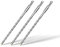 Set 3 Broca para hormigón SDS Plus 8x200mm,4 cortes de metal duro y doble hélice,para hormigón,piedra natural