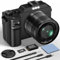 Digital Camera, 5K 64MP Cameras for Photography with WiFi, 64GB Card, Autofocus, Selfie 3 LCD Screen Compact Vlogging Video Camera for Youtube, Beginners, Teens, Adult
