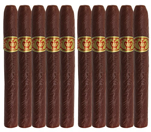 com-four® 10x Faux cigare géant pour le costume de gangster mafieux Al