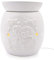 Candle Lite elektrische Duftlampe | Duftlampe Boro | Aromalampe für Duftwachs | Raumduft Elektrisch | Duftlampe Keramik Weiß | Lampe für Büro, Schlafzimmer, Yoga