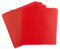 Ideen mit Herz Transparentpapier | 100 Blatt | quadratisch | Premium-Qualität | 110 g/qm | ideales Faltpapier zum Sterne basteln | transparentes Bastelpapier (rot, 20 x 20 cm)