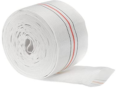 PATIKIL Tuyau de Refoulement 65mm ID 7.5m de Long Tuyau Vidange Piscine PVC Léger Contre-Lavage Tuyau Lay Plat Renforcé Décharge 0.8Mpa Pour Piscine