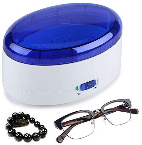 Serlium Jewelry Cleaner, Ultrasonic Cleaning Machine High Capacity for Ring, Earring, Glasses, Cosmetic Brush, Watches, Coins
