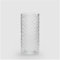 Edg - Enzo de Gasperi Zylindervase für den Innenbereich, Glasblumenhalter D11xH24 cm