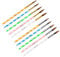 FRCOLOR Nail Art Tools Set 2 Sets of Crystal Pen Acrylic Nail Art Brush Manicure Kit for Women