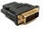 System-S Adaptateur DVI D 24+1 mâle vers HDMI 1.4 Standard Femelle plaqué Or 2K 30Hz Full HD 144Hz câble