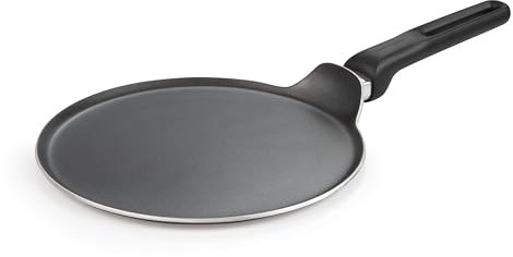 Tescoma 595456 Padella per Crepes e Pancakes ø 26 cm, antiaderente per piano a induzione, linea BRAVA