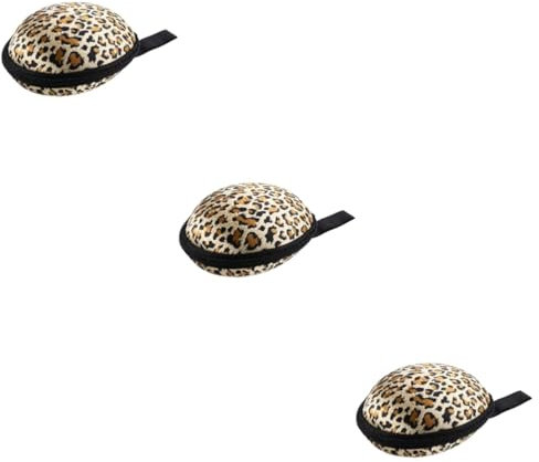 OFFSCH 3stücke Silikon Unterwäsche Aufbewahrungstasche Für Damen Unsichtbares Etui Mit Reißverschluss Leopardmuster Praktischer Reiseorganizer Für Bhs Leicht