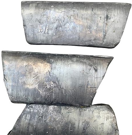 Hochreiner 99,998 % 1 kg reiner Blei-Barrenblock zum Verkauf, 500 g Bleiblöcke (Farbe: 1000 g)